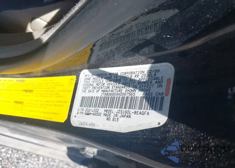 1999 Lexus Gs 300 из США, поврежденный, VIN JT8BD68S9X0067565